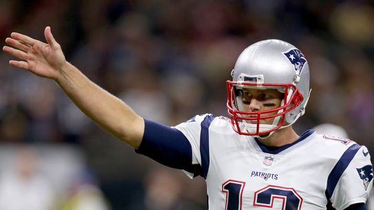 Tom Brady spotted at start of Thursday's walkthrough taken at BSJ Headquarters (Patriots)