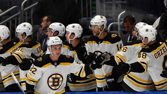 Bruins camp: Gabrielle, Senyshyn, McIntyre among players sent to AHL taken at Warrior Ice Arena (Bruins)