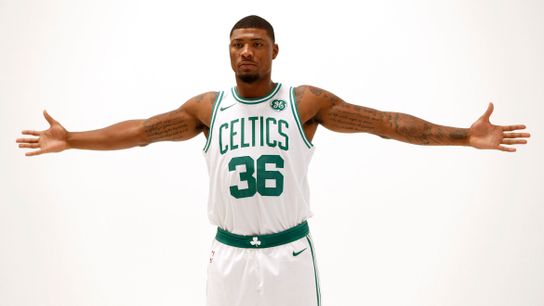 Marcus Smart on not reaching contract extension with Celtics: It's not a bad thing taken at Quicken Loans Arena (2017-18 season Preview)