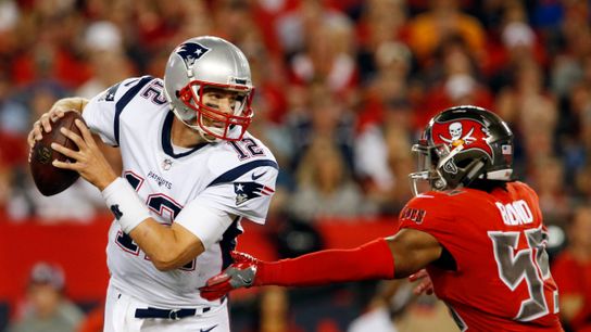 Tom Brady reportedly will sign with Tampa Bay Bucs for $30 million annually taken at BSJ Headquarters (Patriots)