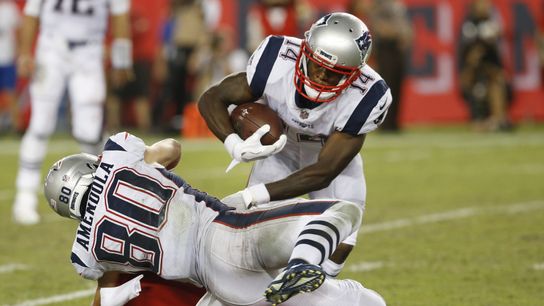 Patriots' scheme, Chad O'Shea make blocking a priority for WRs, which was new to some taken at Gillette Stadium (Patriots)