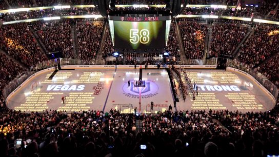 Golden Knights looked to Boston to help Las Vegas move on from tragedy taken at T-Mobile Arena (Bruins)