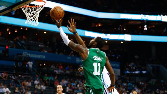 Kyrie Irving undergoes successful left knee surgery taken at BSJ Headquarters (Celtics)