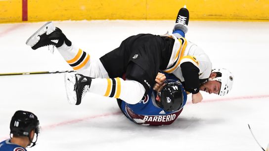 Video: Bruins' Matt Beleskey returns to the lineup taken at Warrior Ice Arena (Bruins)