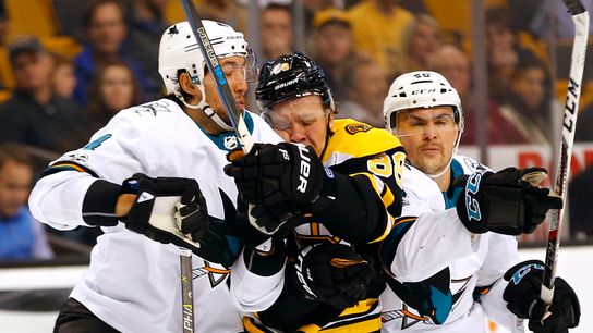 Bruins' David Pastrnak understands he needs to do more taken at Warrior Ice Arena (Bruins)