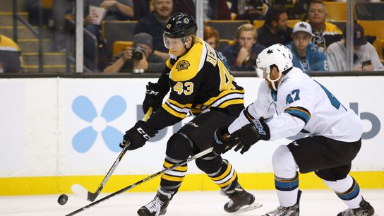 Heinen among young Bruins showing AHL stays are needed for development, not punishment taken at TD Garden (Bruins)