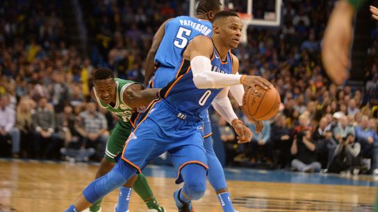 Final: Celtics 101, Thunder 94 taken at Chesapeake Bay Arena (Celtics)
