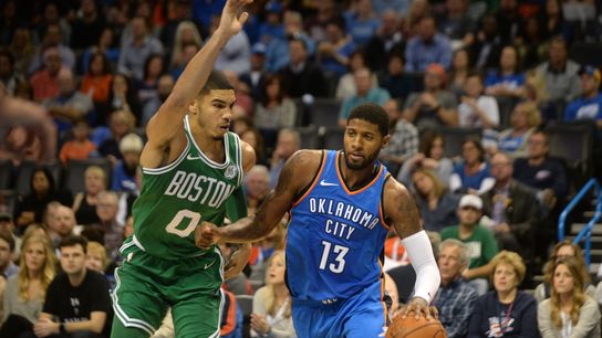 Final: Celtics 101, Thunder 95 -- C's close out game on 16-1 run taken at BSJ Headquarters (Celtics)