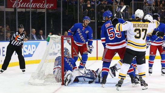 McDonald: Loss to Rangers reinforces that Patrice Bergeron needs help - now taken at Madison Square Garden (Bruins)