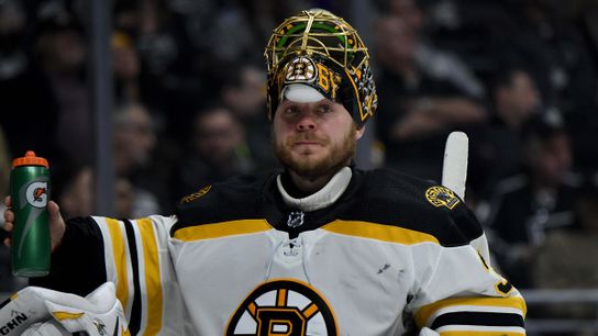 McDonald: Cassidy enters delicate situation by rightfully starting Khudobin over Rask taken at Staples Center (Bruins)