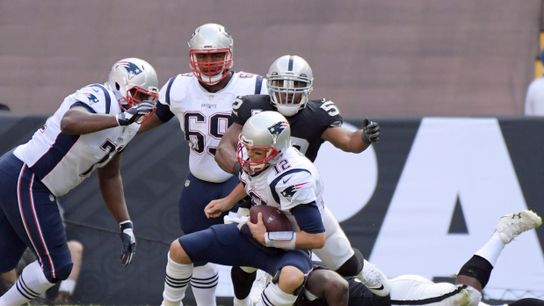 Tom Brady missed practice due to Achilles injury taken at BSJ Headquarters (Patriots)