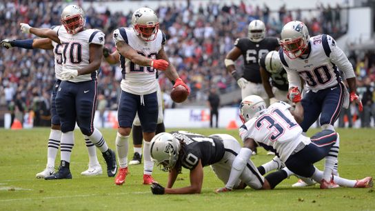 Tracking Patriots contracts incentives after Week 13 taken at BSJ Headquarters (Patriots)