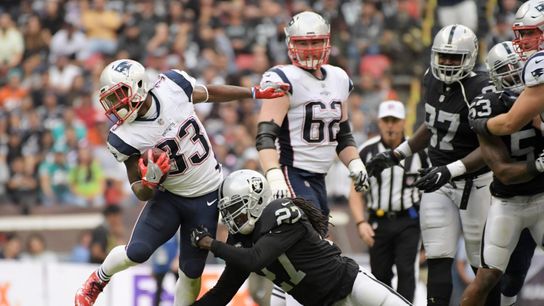 Key sequence near halftime helps turn tight game into blowout for Patriots taken at BSJ Headquarters (Patriots)