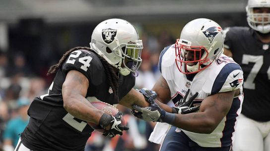 Patriots' defense keeps moving in right direction in rout of Raiders taken at BSJ Headquarters (Patriots)