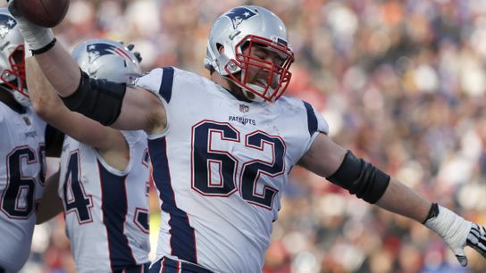 NFL Notebook: After loss of Solder, LG Joe Thuney becomes even more important to Patriots' offensive line taken at BSJ Headquarters (Patriots)