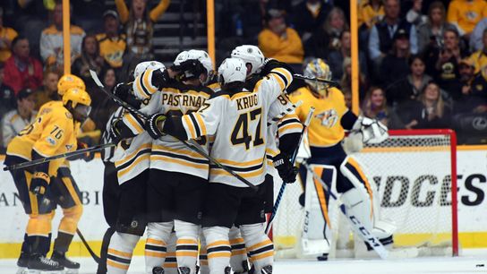 Despite loss, Bruins matching up well against best in the NHL taken at Bridgestone Arena (Bruins)
