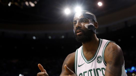 Jaylen Brown will wear goggles vs. Spurs, Kyrie Irving will play final game in mask taken at AT&T Center (Celtics)