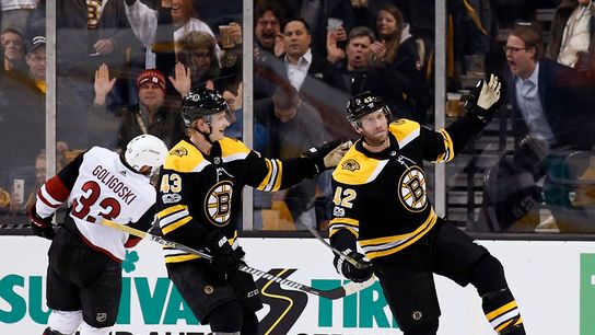 As Bruins prepare for second half, here are five things to focus on taken at BSJ Headquarters (Bruins)