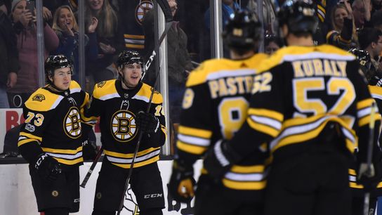 Fight, goal make for rite-of-passage game for Jake DeBrusk taken at TD Garden (Bruins)