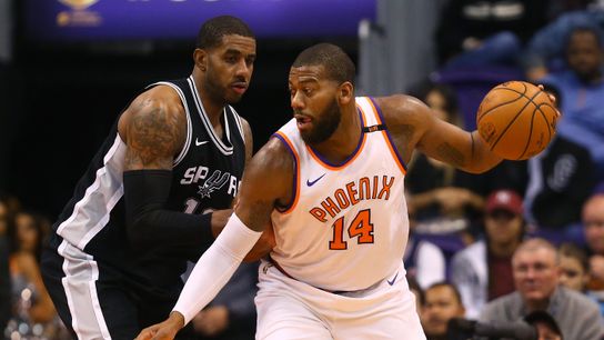 Marcus Morris on Greg Monroe: 'That's a great pickup for us' taken at TD Garden (Celtics)