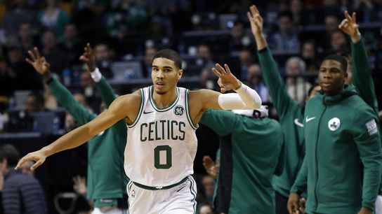 BSJ Game Report: Celtics 124, Nuggets 118 -- Who needs defense? taken at TD Garden (Celtics)