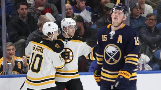 Final: Bruins 3, Sabres 0 taken at KeyBank Center (Bruins)