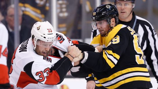 Final: Bruins 5, Senators 1 taken at TD Garden (Bruins)