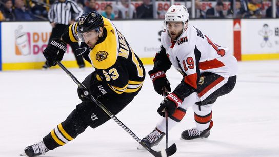 Chipping in: Bruins' zone-entry strategy has them chasing success taken at TD Garden (Bruins)