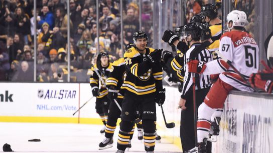 Another career night for Bruins' Patrice Bergeron taken at TD Garden (Bruins)