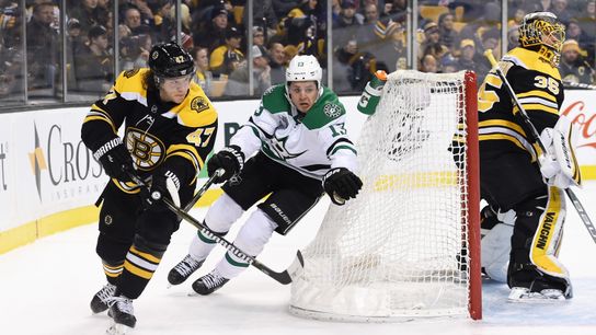 Final: Bruins 2, Stars 1 - Brad Marchand scores in OT to clinch 2 points taken at TD Garden (Bruins)