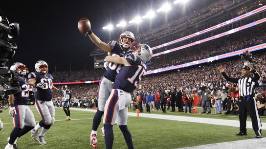 Danny Amendola 'a (expletive) animal' in AFC title win over Jaguars taken at Gillette Stadium (2017 AFC Championship)