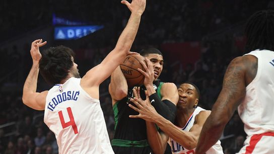 Jayson Tatum quiets any rookie wall talk with aggressive performance vs. Clippers taken at Staples Center (Celtics)