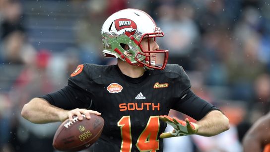 Could Western Kentucky QB Mike White join his hero in Foxborough? taken at BSJ Headquarters (NFL DRAFT COVERAGE)