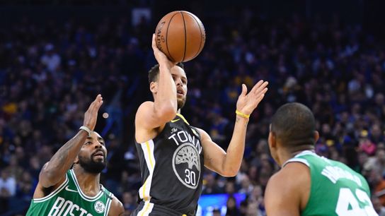 BSJ Game Report: Warriors 109, Celtics 105 -- Curry outduels Kyrie taken at Oracle Arena (Celtics)