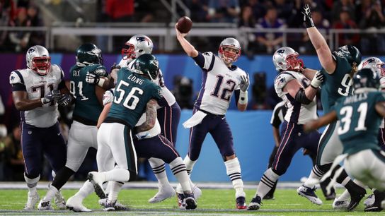Film notes: Patriots offense in Super Bowl LII taken at BSJ Headquarters (Patriots)