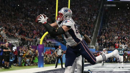 After Super Bowl loss, Rob Gronkowski surprisingly evasive when asked about his future taken at U.S. Bank Stadium (Patriots)