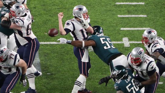 Tom Brady falls just short in Super Bowl shootout with Nick Foles taken at U.S. Bank Stadium (Patriots)
