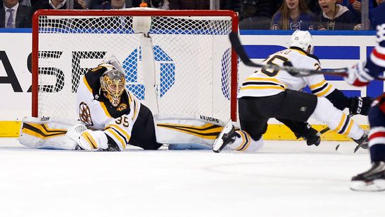 Final: Blues 2, Bruins 1 (OT) -- Despite loss, Boston earns a playoff berth taken at BSJ Headquarters (Bruins)