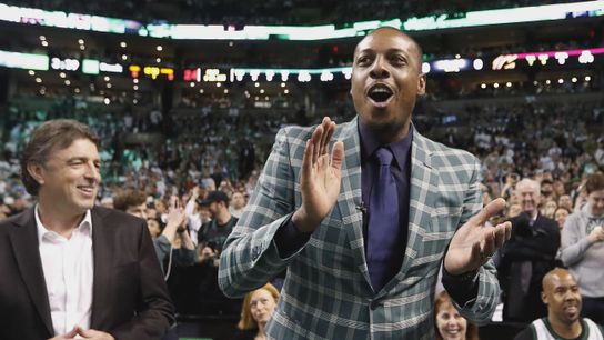 Video: Paul Pierce's post-retirement press conference taken at TD Garden (Celtics)