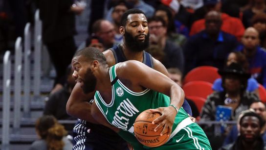 Fitting Greg Monroe in remains a work in progress for Celtics taken at BSJ Headquarters (Celtics)