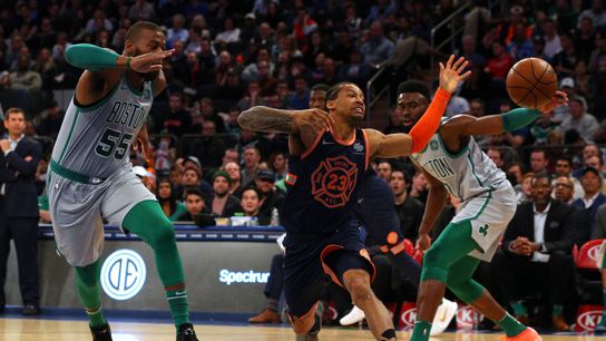 Final: Celtics 121, Knicks 112 taken at BSJ Headquarters (Celtics)