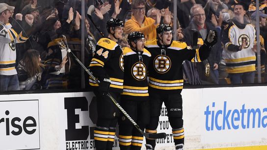 BSJ Game Report: Bruins 2, Canadiens 1 (OT) -- Boston finds a way to win late taken at TD Garden (Bruins)