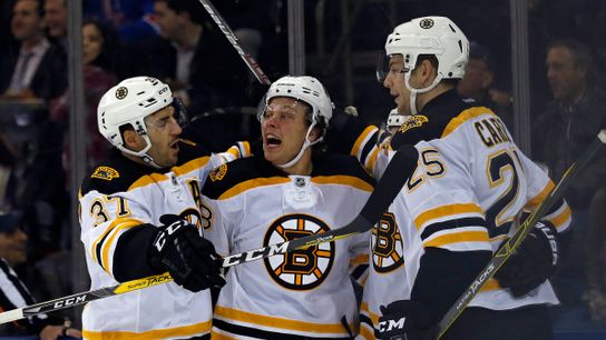 Column: In the end, deal was a win for Bruins and Pastrnak taken at Warrior Ice Arena (Bruins)