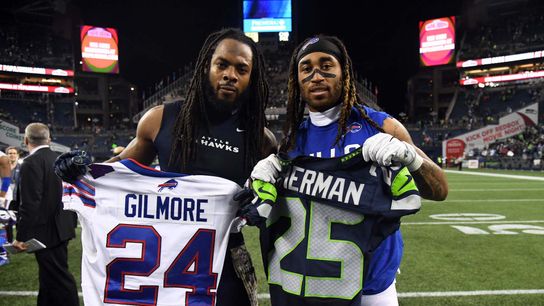 First and 10: With Aqib Talib going to LA, Patriots left to pursue Richard Sherman? taken at BSJ Headquarters (Patriots)