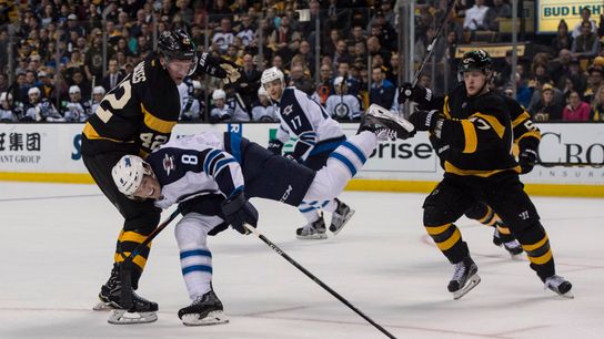 Final: Bruins 2, Jets 1 (shootout) taken at TD Garden (Bruins)