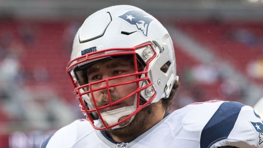 David Andrews (illness) will miss Sunday's game -- who will take his place? taken at BSJ Headquarters (Patriots)