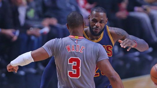 NBA Notebook: How much will Dwyane Wade signing help the Cavs? taken at BSJ Headquarters (Celtics)