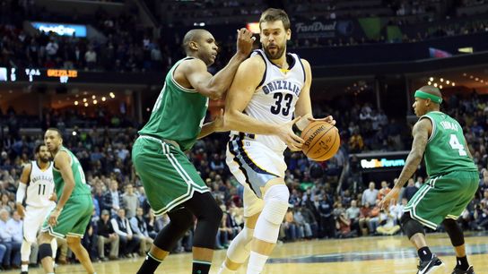 NBA Notebook: Will Marc Gasol be the next big name on the trade block? taken at BSJ Headquarters (Celtics)