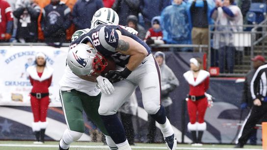 TE Matt Lengel, DE Caleb Kidder released taken at BSJ Headquarters (Patriots)