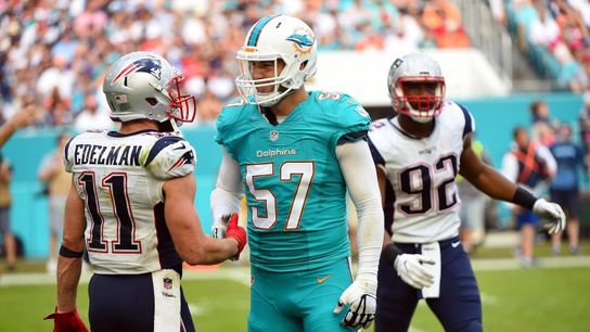 Practice squad LB Trevor Reilly received a raise taken at BSJ Headquarters (Patriots)